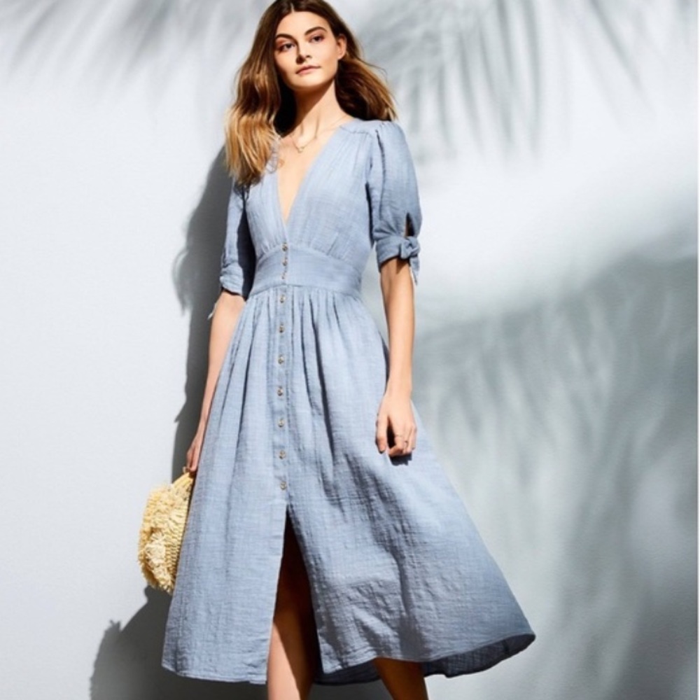 FREE PEOPLE Love of My Life Midi Dress